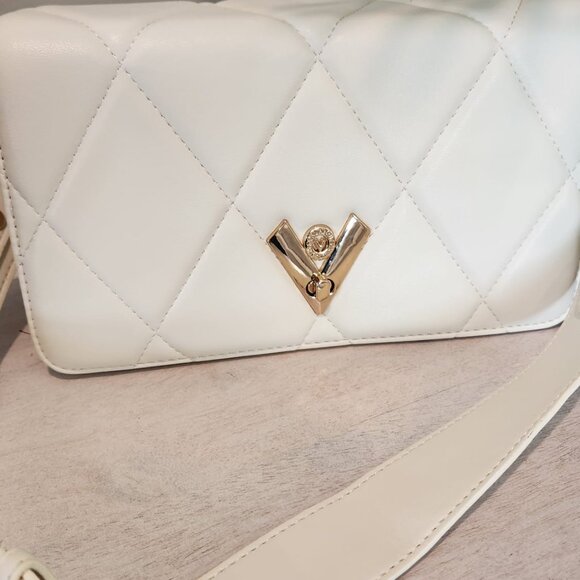 Valentino Orlandi Vegan Leather Purse - Elegant Quilted Design - Picture 3 of 7